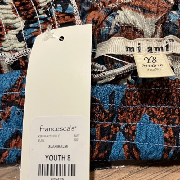 SOLD——Super cute Francesca’s top, Size 8 - Picture 8 of 9